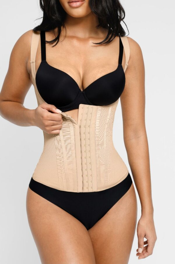 Nude strap corset