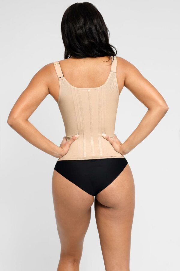 Nude strap corset