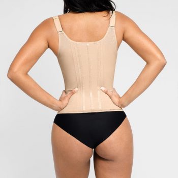 Nude strap corset